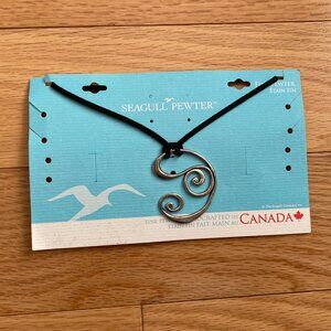 NEW Seagull Pewter Pendant - August Design